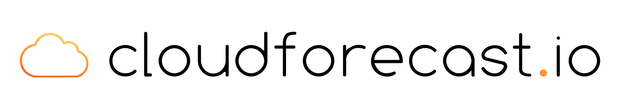 Cloudforecast logo long size